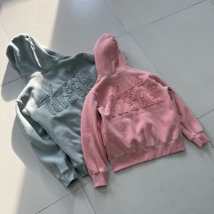 Custom Heavy Wash Hoodie Unisex Coat Logo Customized Men Hoodie Set <strong>Cotton</strong> Winter Jackets Vintage Sweatshirt Active <strong>Wear</strong> - Product Image 2