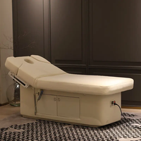 Jincheng Lit esthétique mobile électrique Mobilier de spa multifonctionnel avec table de massage réglable pour salon de coiffure