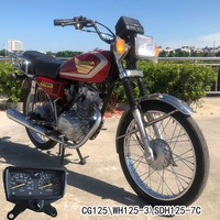 Speedometer plastik untuk sepeda roda tiga, Speedometer plastik untuk TMX125 CG125 Bajaj CT125 RUSI125 tampilan Digital tugas berat 12V Meter