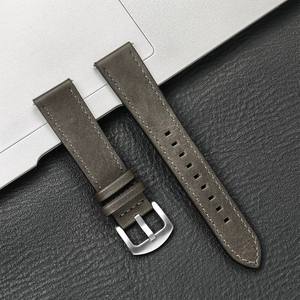 Bracelet en cuir 22mm 20mm pour <span class=keywords><strong>HUAWEI</strong></span> WATCH GT 4 46mm 4pro <span class=keywords><strong>GT3</strong></span>/2 Pro <span class=keywords><strong>42mm</strong></span> Bracelet souple pour Samsung Galaxy Watch 7/6/5/4 40mm Bracelet - Product Image 4