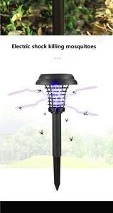 Lámpara solar <span class=keywords><strong>para</strong></span> matar mosquitos montada en el suelo impermeable <span class=keywords><strong>para</strong></span> jardín, lámpara de descarga eléctrica <span class=keywords><strong>insecticida</strong></span> y física <span class=keywords><strong>para</strong></span> granja - Product Image 3