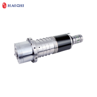 Broche à accouplement direct HAOZHI |   DGZZ-15015 BT40 Force de serrage 10000N Centre d'usinage CNC à entraînement direct Refroidissement à huile naturelle Taille maximale