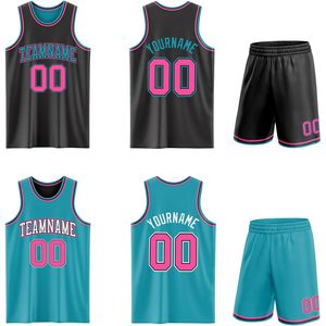 Conjunto de Uniforme de Baloncesto Reversible Personalizado, Uniforme Deportivo sin Mangas para Equipo, Camiseta y Pantalones Cortos para Hombres, Mujeres y Jóvenes - Product Image 1