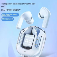 Air 31 Airbuds pour écouteurs 5.3, étanches IPX4, contrôle tactile, indicateur de batterie LED, prix avantageux