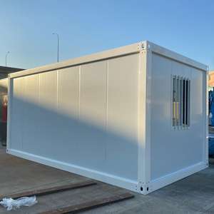 Casa de contenedores de acero aislada de dos pisos de nuevo diseño con techo de paso desmontable para uso en oficinas o apartamentos - Product Image 2