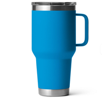 Gobelets isothermes en acier inoxydable de 30 oz avec logo personnalisé, tasse à café de voyage avec poignée portable