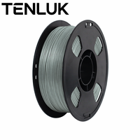 Filament PETG gris marbre industriel 1,75 mm 1 kg, effet granit, faible déformation, rouleau de plastique pour imprimante 3D FDM