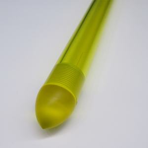 Lame en polycarbonate transparente/colorée/diffuseur avec pointe pour sabre laser, anti-UV, diamètre extérieur 25-25,4 mm, longueur 813/915 mm - Product Image 2