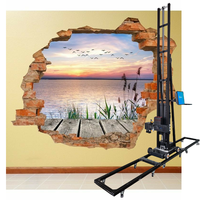 Impresora digital de pared al mejor precio: equipo de pintura de impresora de pared 3D de inyección de tinta continua