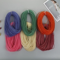 4mm Multiple Size Angel köder Shiny Cord Flash Streamer Synthetisches Geflecht Fliegen binde materialien Hohles holo graphisches Mylar Braid Tube