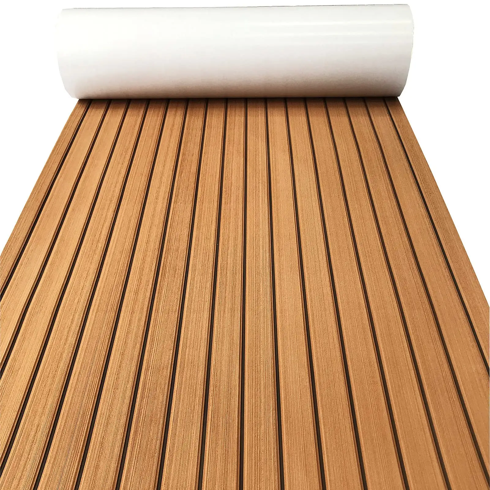 Oceano Sport fatto da te all'ingrosso pavimento in schiuma Eva ponte marino Yacht pavimento Roll barca tappetino in finto Teak