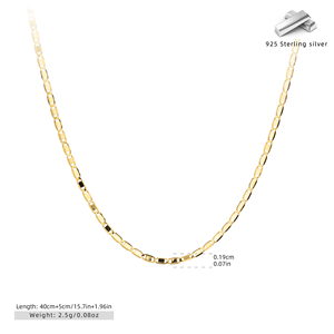 Cadena de Serpiente Redonda de Plata de Ley 925 SPJ de 2.0 mm, Cadena Plana para Clavícula, Chapada <span class=keywords><strong>en</strong></span> <span class=keywords><strong>Rodio</strong></span>, <span class=keywords><strong>Precio</strong></span> de Fábrica - Product Image 5