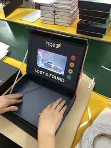 Boîte à musique vidéo avec écran LCD de 7 pouces, capteur de lumière, contrôle magnétique, prix d'usine, pour cadeau, bijoux - Product Image 4