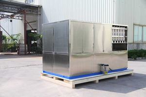 बर्फ zr-औद्योगिक क्यूब बर्फ बनाने की मशीन 1000 किलो 1 टन/दिन 315 किलोग्राम भंडारण 380v - Product Image 6