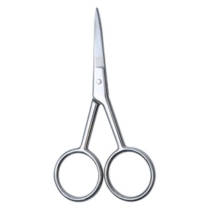 Forbici trucco precisione in acciaio inox-piccolo curvo bellezza Trimmer per le sopracciglia unghie delle ciglia - Product Image 6