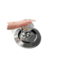 Bouton-poussoir de chasse d'eau pour réservoir de toilettes en diamant, accessoires universels auxiliaires pour salle de bain, spécial manucure longue