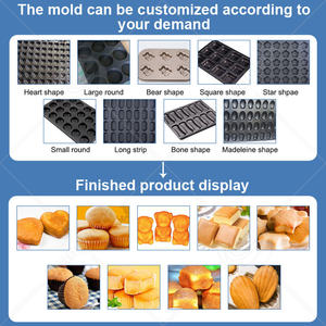 Machine à faire des gâteaux turcs ORME Madeleine, <span class=keywords><strong>petite</strong></span> ligne de production semi-automatique de cupcakes - Product Image 5