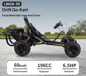 Kart todoterreno con motor <span class=keywords><strong>de</strong></span> gasolina <span class=keywords><strong>de</strong></span> 196 cc y 4 tiempos, 6.5 HP, certificado por la EPA, para entretenimiento <span class=keywords><strong>de</strong></span> adultos, kart <span class=keywords><strong>de</strong></span> carreras para dunas <span class=keywords><strong>de</strong></span> arena australianas, trasero - Product Image 2