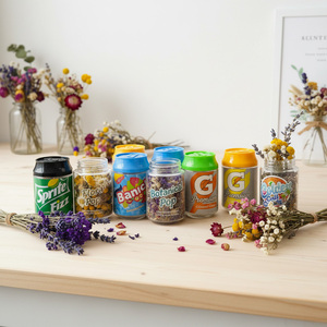 Lon nước ngọt <span class=keywords><strong>3.5</strong></span> tùy chỉnh có nhãn, chai nhựa rỗng 3.5g 7g 100ml, bao bì nhựa đựng kẹo, bánh quy, kẹo dẻo, thảo mộc, hoa - Product Image 2