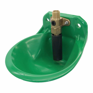 Abreuvoir automatique pour bovins et ovins, distributeur d'eau en plastique avec valve en cuivre, bol d'eau automatique à flotteur pour vaches - Product Image 1