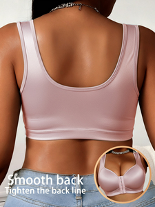 2026 패션 앞후크 여성 속옷 편안하고 통기성 좋은 여성 브라 고품질 여성 브라 - Product Image 2