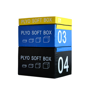 Boîte à mousse en PVC 4 en 1 avec Logo personnalisé, boîte <span class=keywords><strong>de</strong></span> <span class=keywords><strong>sport</strong></span> en cuir, entraînement <span class=keywords><strong>de</strong></span> saut, redressements assis, boîte <span class=keywords><strong>de</strong></span> saut souple, souple, souple - Product Image 5