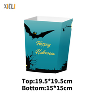 Xieli Vietnam gros pop-corn seau Halloween fête décoration papier pop-corn seau