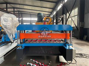 เครื่องรีดแผ่นเหล็กลูกฟูก R101 สำหรับเม็กซิโก สำหรับงานก่อสร้างหลังคา - Product Image 5
