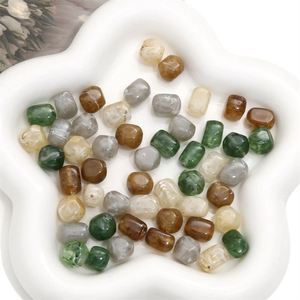 Perline in Resina Irregolare Effetto <span class=keywords><strong>Ambra</strong></span> Naturale per Creazione di Gioielli, Vendita Diretta all'Ingrosso - Product Image 2