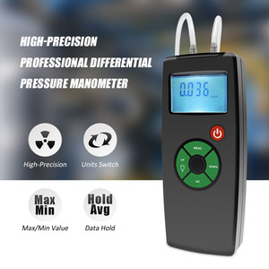 Manómetro Medidor de Presión Diferencial Digital Portátil de Alta Presión para <span class=keywords><strong>Aire</strong></span> <span class=keywords><strong>Acondicionado</strong></span> - Product Image 1