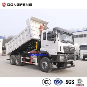 Dongfeng 420 HP Euro V moteur GVW 55 tonnes conception mine benne camion à benne basculante