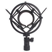 Prix d'usine Support de support de montage de choc de microphone en plastique de 46mm