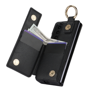 <span class=keywords><strong>Étui</strong></span> portefeuille classique antichoc en cuir pliable pour téléphone portable avec support pour <span class=keywords><strong>S</strong></span> <span class=keywords><strong>Pen</strong></span> pour Samsung Galaxy <span class=keywords><strong>Z</strong></span> <span class=keywords><strong>Fold</strong></span> <span class=keywords><strong>3</strong></span>/4/5/6 - Product Image 5