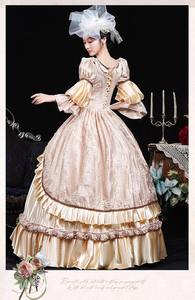 QQWZ196 Ecoparty vestido del siglo XVIII vestido rococó <span class=keywords><strong>barroco</strong></span> mascarada traje histórico victoriano crinolina bola y vestido de novia - Product Image 5