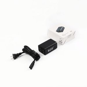 80 Watt 4 Ports GaN Power <b>Adapter</b> <b>EU</b> PD QC 3.0 Type C Laptop Travel Wall Fast Charger for IPhone 14 13 12 PRO MAX Macbook Pro - Product Image 6