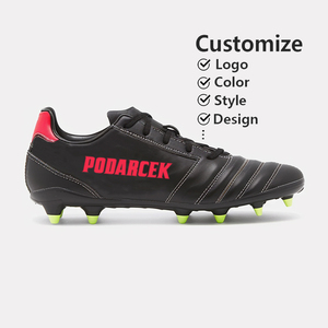 <span class=keywords><strong>Scarpe</strong></span> da <span class=keywords><strong>Calcio</strong></span> Personalizzabili in Pelle Sintetica PU per Esterni, Modello Low-Top da Uomo con <span class=keywords><strong>Tacchetti</strong></span> in TPU per Tutte le Stagioni - Product Image 5