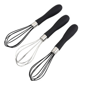 Fouet de cuisine portable en silicone personnalisé pour la cuisson et la préparation des aliments, vente en gros - Product Image 1