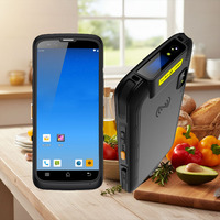 Lecteur RFID UHF Android, ordinateur portable robuste, écran 5,0 pouces, IP65, scanner de codes-barres de poche pour entrepôt, lecteur de cartes NFC RFID