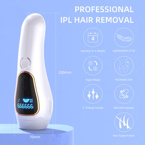 Épilation IPL pour femmes et hommes dispositif Permanent indolore à domicile mis à niveau vers 999,900 flashs pour le visage aisselles jambes bras Biki - Product Image 5