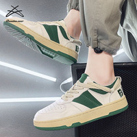 Chaussures de Sport à semelle souple pour homme, baskets de course en caoutchouc, décontractées, Patchwork, à lacets, à la mode, nouvelle collection 2022