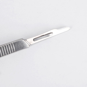 100Pcs Disposable <strong>Sterile</strong> Carbon Steel <strong>Medical</strong> Surgical Scalpel Blades - Product Image 4