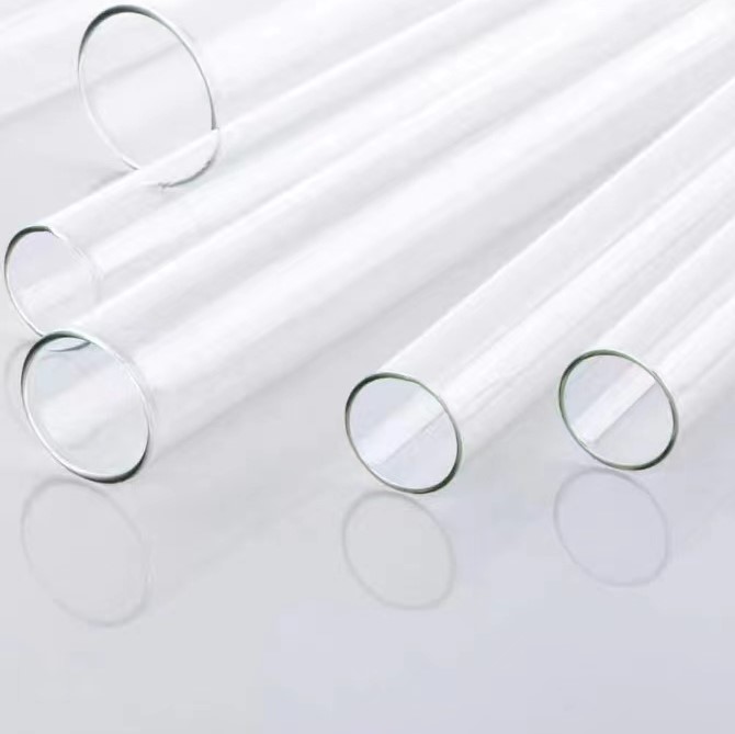 Хит продаж, прозрачная градуированная лабораторная посуда, 2 мл, 5 мл, 10 мл, круглая Нижняя закаленная стеклянная трубка