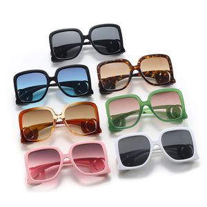Nouvelles <span class=keywords><strong>Lunettes</strong></span> de Soleil Tendance <span class=keywords><strong>2023</strong></span> pour <span class=keywords><strong>Femme</strong></span>, Carrées, Protection UV400, Luxe, PC, Grandes Marques, Surdimensionnées - Product Image 6