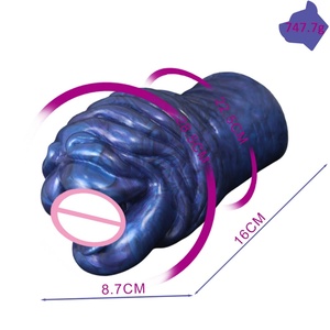 Masturbador Masculino GEEBA Super Soft Style, Juguetes Sexuales Eróticos, Vagina de Bolsillo, Fantástico Masturbador Monstruoso Colorido para Hombres Adultos - Product Image 2