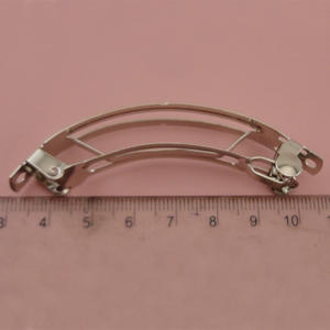 Pasadores de Pelo Franceses de Metal con Forma Arqueada de 10 mm x 7,2 cm con la Marca 'Clip Paris', Pinzas para el Cabello para Accesorios de Cabello Hechos a Mano - Product Image 4