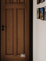 Porte coulissante intérieure en bois massif de qualité supérieure, style mid-century modern, isolation acoustique, garantie 5 ans, villa, chambre, appartement, DD Woodworks