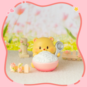 ยู โม คราฟท์ ตุ๊กตาหมีน้อยน่ารัก ของตกแต่งเรซิ่น สำหรับเด็กและนักเรียน ของขวัญตกแต่งโต๊ะทำงาน - Product Image 3