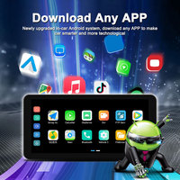 Navigation GPS portable Android pour moto de 6.3 pouces prend en charge la fonction radio CarPlay sans fil et Android Auto avec DVR