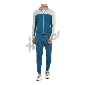 Customized Luxury Fashion Men's Two-Piece Tracksuit <b>Set</b> 100% Polyester Breathable Quick Dry Anti-Bacterial Casual Regular - Product Image 1