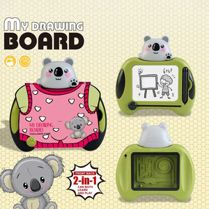 Pizarra Magnética 2 en 1 con Diseño <span class=keywords><strong>de</strong></span> Mono y Juego <span class=keywords><strong>de</strong></span> Laberinto <span class=keywords><strong>para</strong></span> Niños, Borrable, <span class=keywords><strong>para</strong></span> Dibujar y Aprender <span class=keywords><strong>de</strong></span> Forma Interactiva - Product Image 4